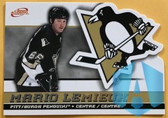 2003-04 McDonald’s Atomic Mario Lemieux #41 Pittsburgh Penguins Die Cut